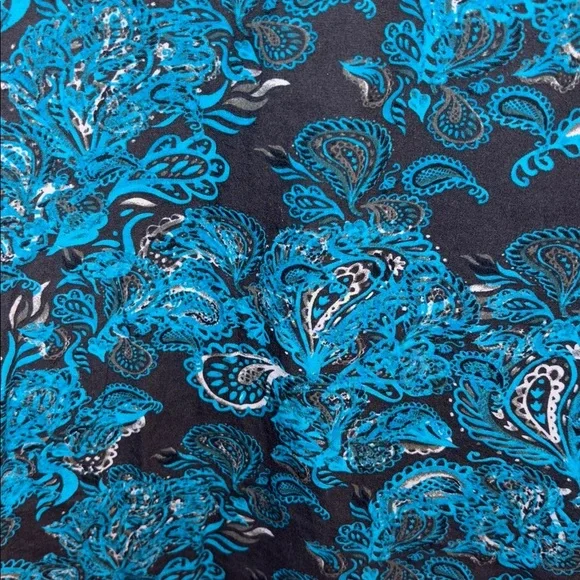 Men's Blue Paisley Western Button Up Shirt Cody James Authentic Western Wear - Picture 13 of 17